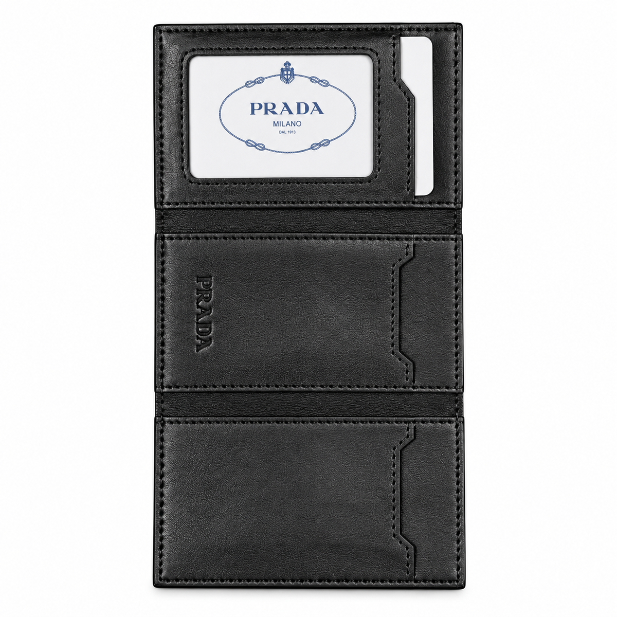 Card & Cash Holder Wallet – Black