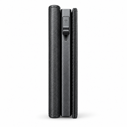 Card & Cash Holder Wallet - Black